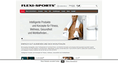 Desktop Screenshot of flexi-sports.com