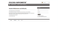 Desktop Screenshot of datalog.flexi-sports.com